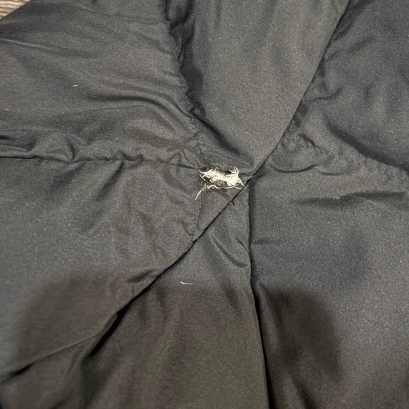 The North Face Women's Long Black Puffer Jacket Size Large - Picture 8 of 8